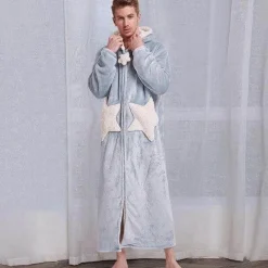 Herren Cozy Haven Herrenbekleidung|Bettzeug-Unisex-Kapuzendecke – Gemütliche Decke für alle Altersgruppen