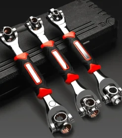 Roam Ready Autozubehör|Automobilindustrie-Universal 360-Steckschlüssel – Vielseitiges Reparaturwerkzeug