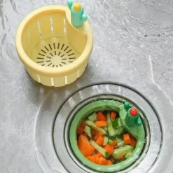 The Culinary Kit Küche & Esszimmer-Universal-Abflussfilter in Kaktusform – verstopfungssicheres Küchenspülensieb