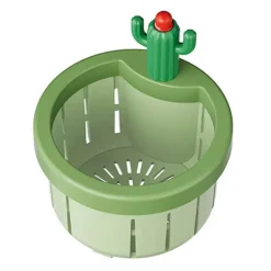 The Culinary Kit Küche & Esszimmer-Universal-Abflussfilter in Kaktusform – verstopfungssicheres Küchenspülensieb