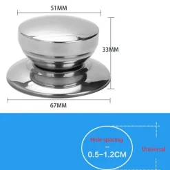 The Culinary Kit Küche & Esszimmer-Universal-Deckelhebergriff – Vielseitiges Küchenwerkzeug