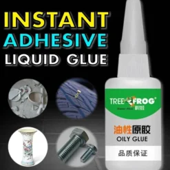 Tom Küche & Esszimmer-Universal-Sekundenkleber - Starker Klebstoff für Kunststoff 50g