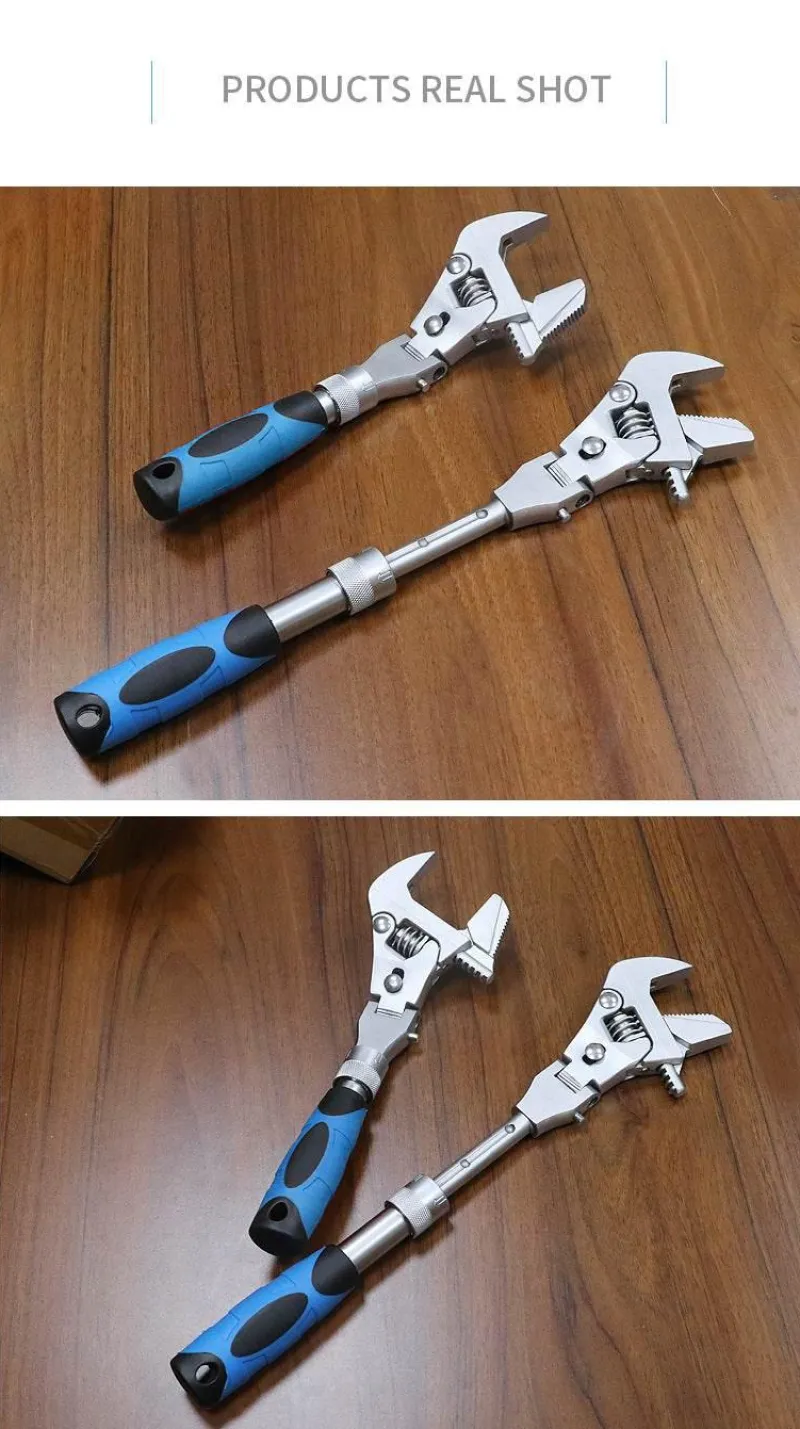 The Outdoor Vault Outdoor-Artikel|Heimwerkzeuge-Universal-Verstellschlüssel – Multifunktionswerkzeug für Haus und Auto