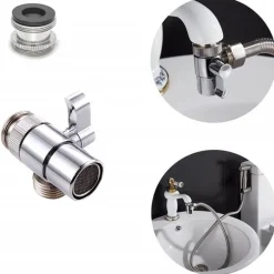 The Decor Haven Camping Im Freien|Outdoor-Artikel-Universal-Wasserhahnadapter-Splitter - Gartenschlauchanschluss