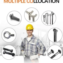 Cozy Living Heimwerkzeuge-Universal-Zylinder-Steckschlüsselwerkzeug – Vielseitiger Adapter für Hardware