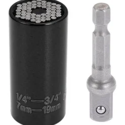 Cozy Living Heimwerkzeuge-Universal-Zylinder-Steckschlüsselwerkzeug – Vielseitiger Adapter für Hardware