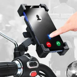 Wilderness Haven Fahrräder & Verkehr|Outdoor-Artikel-Universelle Fahrrad-Telefonhalterung – 360° verstellbare Smartphone-Halterung