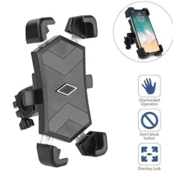 Wilderness Haven Fahrräder & Verkehr|Outdoor-Artikel-Universelle Fahrrad-Telefonhalterung – 360° verstellbare Smartphone-Halterung