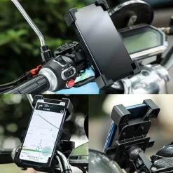 Wilderness Haven Fahrräder & Verkehr|Outdoor-Artikel-Universelle Fahrrad-Telefonhalterung – 360° verstellbare Smartphone-Halterung