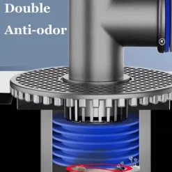 The Blissful Bath Badezimmer-Universeller Ablaufanschluss für Waschmaschinen – einfache Installation