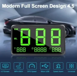 Wild u0026 Free Gear Autozubehör|Automobilindustrie-Universeller GPS-Tachometer – Digitale Fahrzeuggeschwindigkeitsanzeige