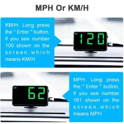 Wild u0026 Free Gear Autozubehör|Automobilindustrie-Universeller GPS-Tachometer – Digitale Fahrzeuggeschwindigkeitsanzeige