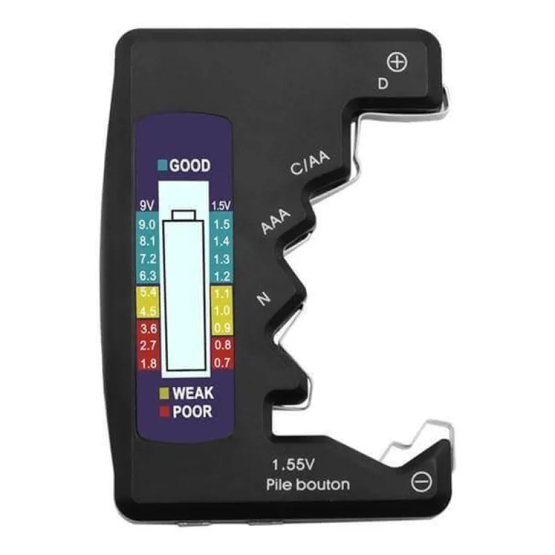 Cozy Living Heimwerkzeuge-Universeller LCD-Batteriekapazitätstester - Spannungsmesser