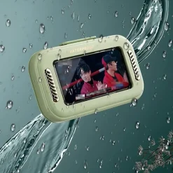 The Blissful Bath Elektronikgehäuse|Badezimmer-Universeller wasserdichter Dusch-Telefonhalter - Badezimmerhülle