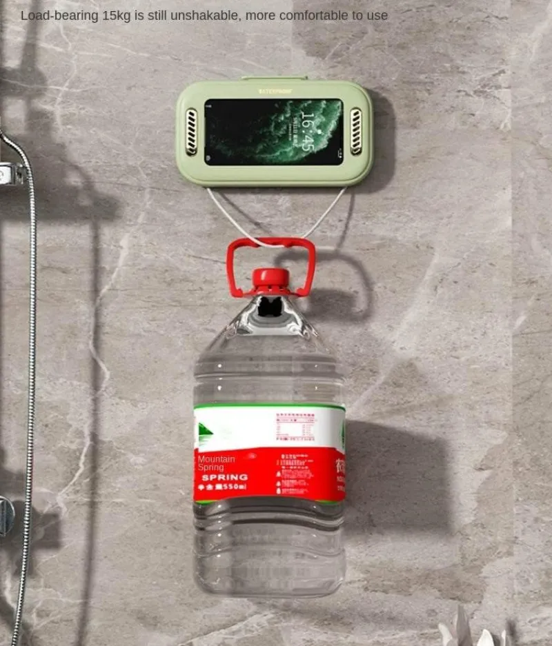 The Blissful Bath Elektronikgehäuse|Badezimmer-Universeller wasserdichter Dusch-Telefonhalter - Badezimmerhülle