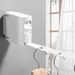Cozy Living Gadgets Für Zuhause|Möbel-Unsichtbare einziehbare Wäscheleine – Trockenseil ohne Durchschlag