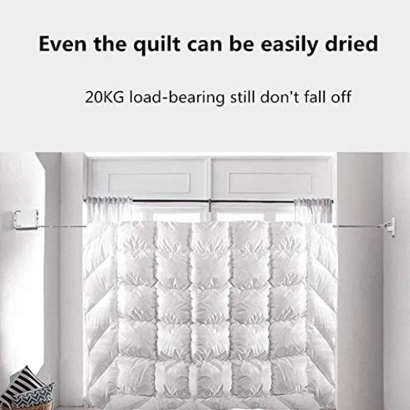 Cozy Living Gadgets Für Zuhause|Möbel-Unsichtbare einziehbare Wäscheleine – Trockenseil ohne Durchschlag