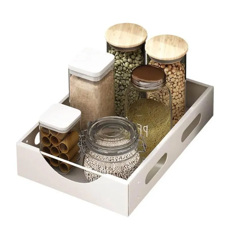 Space Savvy Küche & Esszimmer-Unterschrank-Geschirr-Organizer – Clevere Aufbewahrungslösung für die Küche