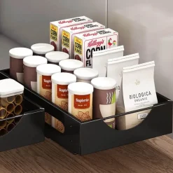 Space Savvy Küche & Esszimmer-Unterschrank-Geschirr-Organizer – Clevere Aufbewahrungslösung für die Küche