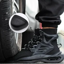 Herren Wilderness Haven Herrenschuhe|Camping-Werkzeuge-Unzerstörbare Sicherheitsschuhe – Anti-Smash-Schuhwerk für den Bau