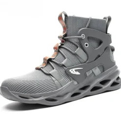 Herren Wilderness Haven Herrenschuhe|Camping-Werkzeuge-Unzerstörbare Sicherheitsschuhe – Anti-Smash-Schuhwerk für den Bau