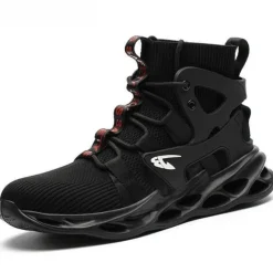 Herren Wilderness Haven Herrenschuhe|Camping-Werkzeuge-Unzerstörbare Sicherheitsschuhe – Anti-Smash-Schuhwerk für den Bau