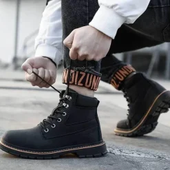 Herren PureGlow Herrenschuhe|Männerpflege-Unzerstörbare Winterstiefel – Survival Armor Footwear