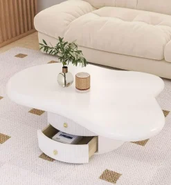 Cozy Living Möbel-Urban White Lounge Furniture Set - Comfort Hub Sofa Collection