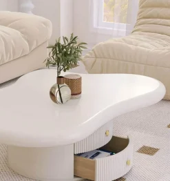 Cozy Living Möbel-Urban White Lounge Furniture Set - Comfort Hub Sofa Collection