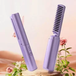 Wild u0026 Free Gear Outdoor-Artikel-USB Smart Heat Haarglätterkamm - Tragbares Styling-Tool aus Eisen
