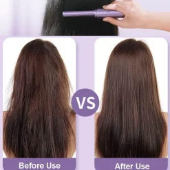 Wild u0026 Free Gear Outdoor-Artikel-USB Smart Heat Haarglätterkamm - Tragbares Styling-Tool aus Eisen