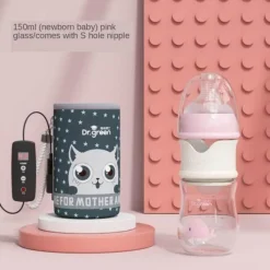 Kinder Little Nest Kinderwagen & Zubehör-USB-Babyflaschenwärmer – Tragbarer elektrischer Milchwärmer