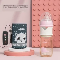 Kinder Little Nest Kinderwagen & Zubehör-USB-Babyflaschenwärmer – Tragbarer elektrischer Milchwärmer