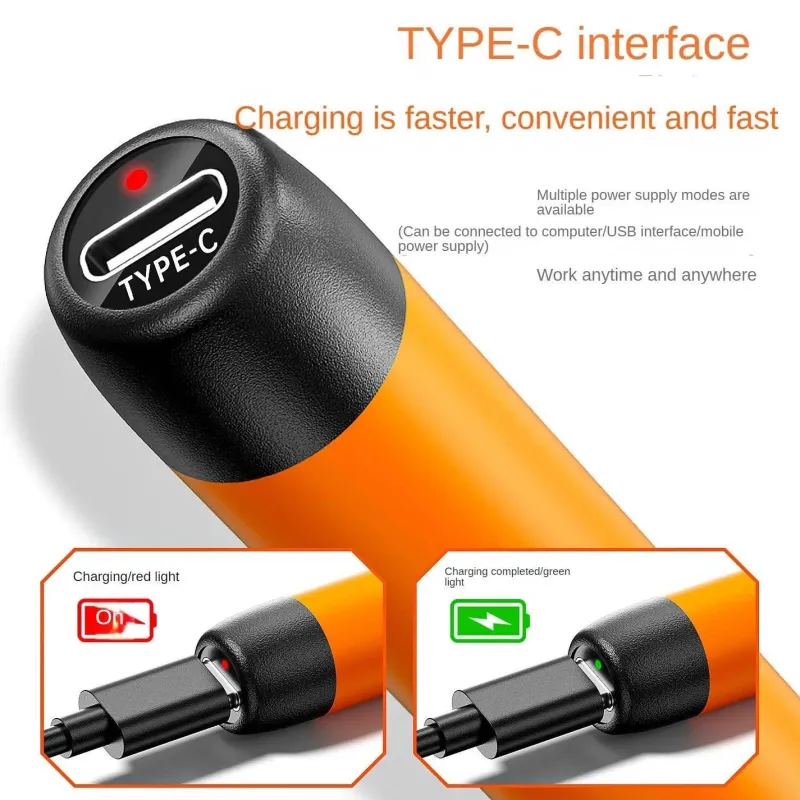 The Decor Haven Heimwerkzeuge-USB-Lötkolben-Kit – Tragbares DIY-Elektronikwerkzeug