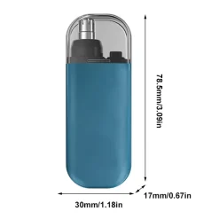 PureGlow Frauenpflege|Körperpflege-USB-wiederaufladbarer Nasenhaarschneider, tragbares Pflegewerkzeug