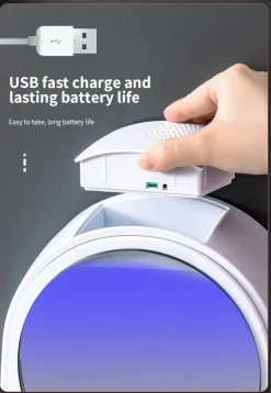 The Culinary Kit Küche & Esszimmer-UV-Desinfektions-Abtropfbox zur Wandmontage