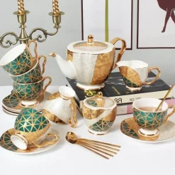 The Cozy Mug Küche & Esszimmer-Uzzano Kaffeebecher-Set – Stilvolle Kaffeetassen-Kollektion