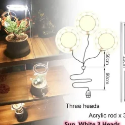 Comfort u0026 Style Beleuchtung-5V LED Plant Light - Indoor Grow Lamp for Gardening