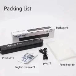 Decor Küche & Esszimmer-Vakuumierer für die Küche zur effektiven Konservierung und Frische von Lebensmitteln