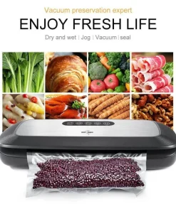 The Culinary Kit Küche & Esszimmer-Vakuumiergerät für Lebensmittel – Luftdichtes Verpackungssystem
