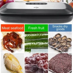 The Culinary Kit Küche & Esszimmer-Vakuumiergerät für Lebensmittel – Luftdichtes Verpackungssystem