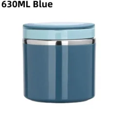 Tom Küche & Esszimmer-Vakuum-Suppenschüssel aus Edelstahl – tragbare, versiegelte Lunchbox mit Griff