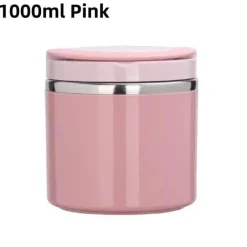 Tom Küche & Esszimmer-Vakuum-Suppenschüssel aus Edelstahl – tragbare, versiegelte Lunchbox mit Griff