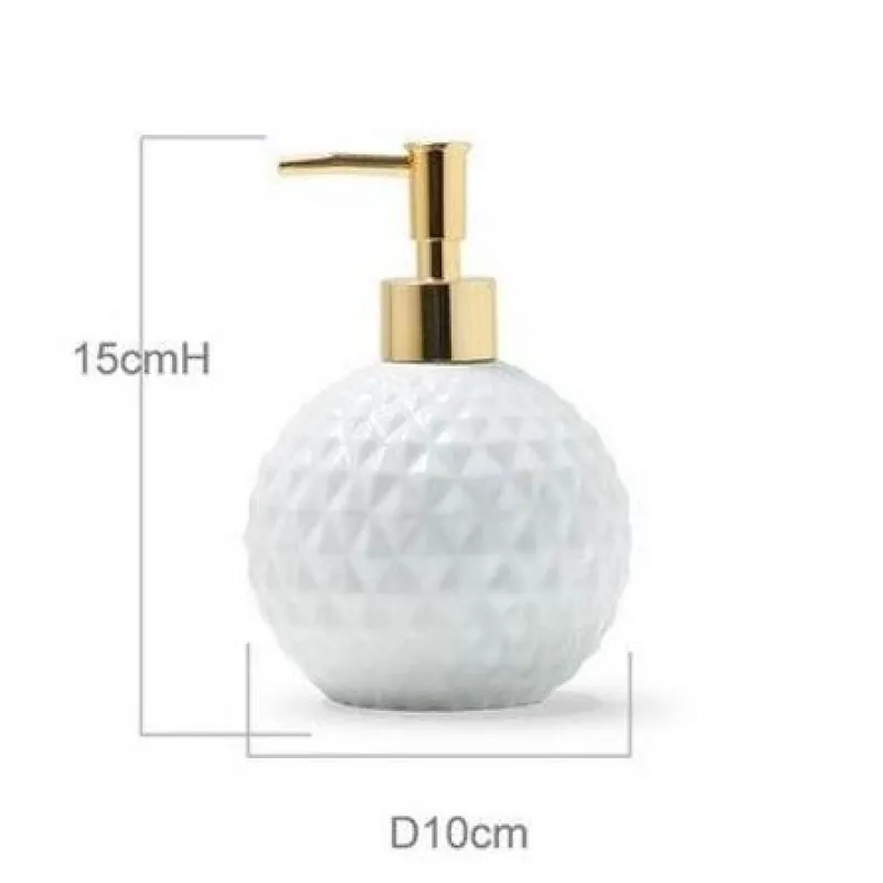 The Bath Nook Badezimmer-Valentino Bathroom Set - Elegant Luxury Bath Accessories