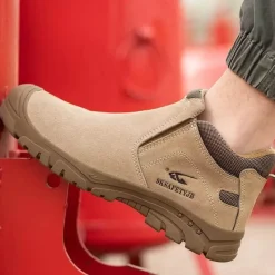 Herren Wilderness Haven Herrenschuhe|Camping-Werkzeuge-Verbrühungssichere, isolierte, langlebige, unzerstörbare Arbeitsschuhe zum Hineinschlüpfen