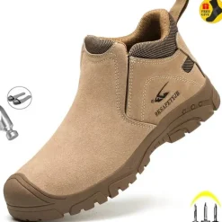 Herren Wilderness Haven Herrenschuhe|Camping-Werkzeuge-Verbrühungssichere, isolierte, langlebige, unzerstörbare Arbeitsschuhe zum Hineinschlüpfen