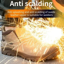 Herren Wilderness Haven Herrenschuhe|Camping-Werkzeuge-Verbrühungssichere, isolierte, langlebige, unzerstörbare Arbeitsschuhe zum Hineinschlüpfen