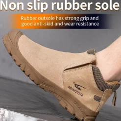 Herren Wilderness Haven Herrenschuhe|Camping-Werkzeuge-Verbrühungssichere, isolierte, langlebige, unzerstörbare Arbeitsschuhe zum Hineinschlüpfen