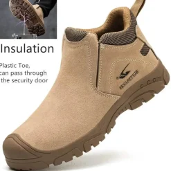 Herren Wilderness Haven Herrenschuhe|Camping-Werkzeuge-Verbrühungssichere, isolierte, langlebige, unzerstörbare Arbeitsschuhe zum Hineinschlüpfen