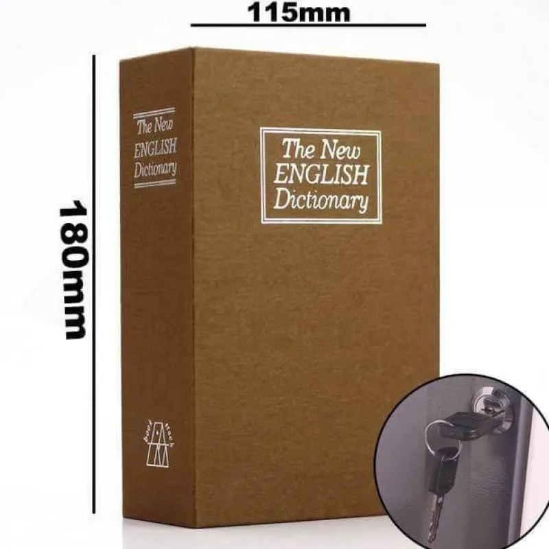 Cozy Living Heimwerkzeuge-Verstecktes Safebuch – Geheime Aufbewahrungsbox für Bücher